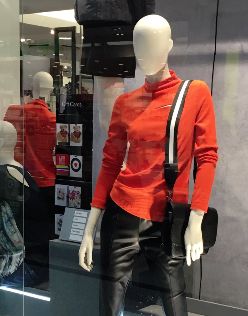 Luton kit for 24/25 season leaked in the window of Next