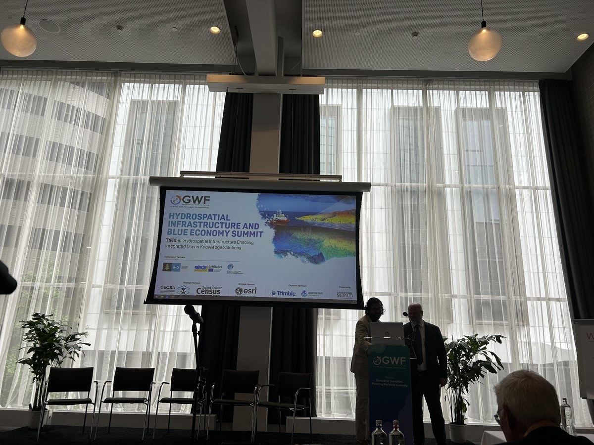 EMODnet's tweet image. Reflecting on a great day of sessions at #gwf2024 on #IntegratedOceanKnowledge for the #BlueEconomy closing with EMODnet’s @larkin_kate , #Seabed2030&apos;s @saltwatersteve, Laurence Janssens of @HubOcean_ &amp;amp; Christian Thellufsen of Danish #Geodata Agency. Thank you @GeospatialM !