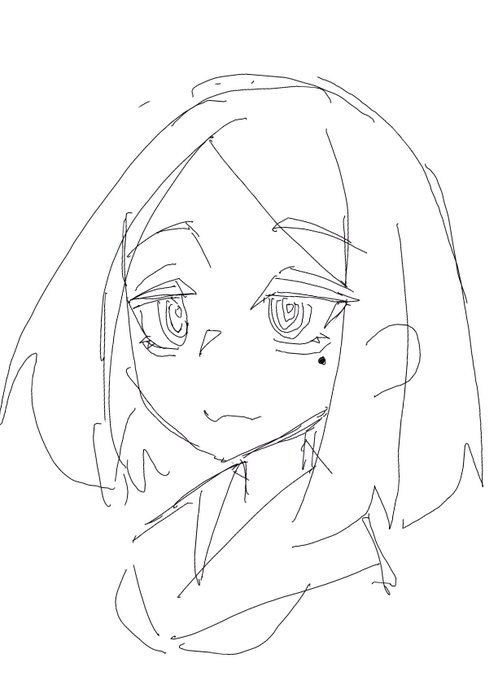 すっげ気を抜いた落書き 