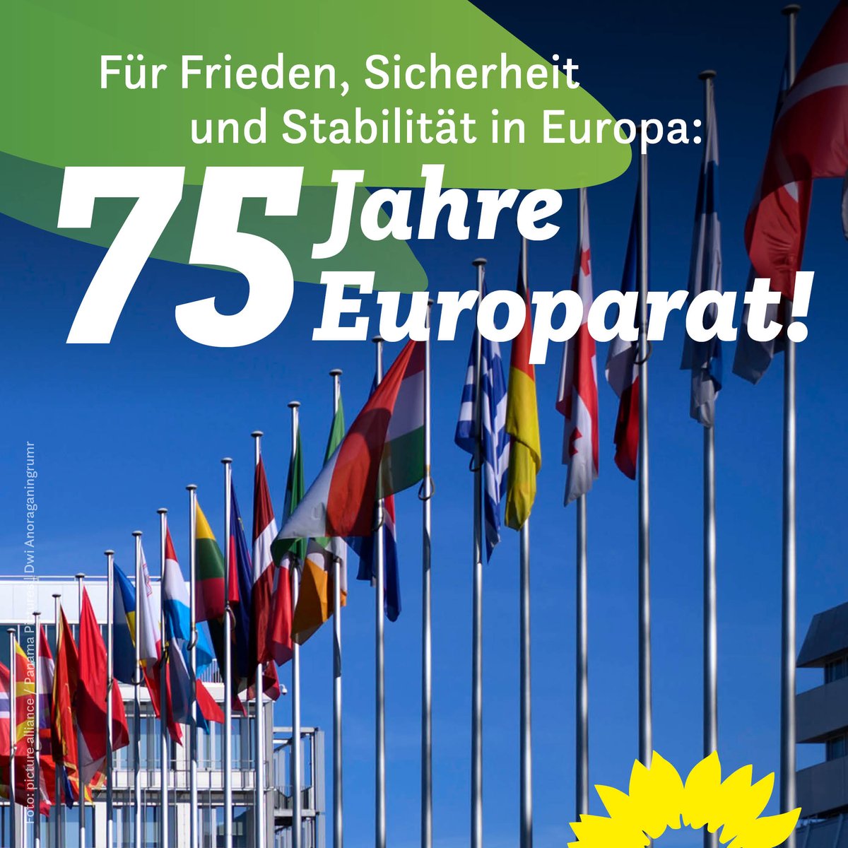 Vor 75 Jahren, am 5.5.1949, wurde der Europarat als 1. europäische Organisation nach dem 2. Weltkrieg gegründet! Er steht für Demokratie, Menschenrechte & Rechtsstaatlichkeit. In Zeiten von russischem Angriffskrieg & erstarkendem Rechtspopulismus ist er wichtiger denn je.