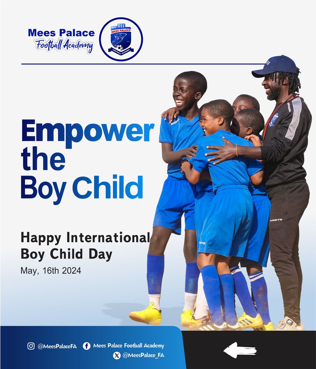 Happy International Day of the Boy Child.

#MPFA   #InternationalBoyChildDay
