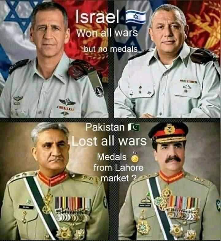 ये हरामी पाकिस्तानी कभी एक भी युद्ध जीते नहीं फिर इतने मेडल क्यों टांगें रखते हैं ??😡😡😡