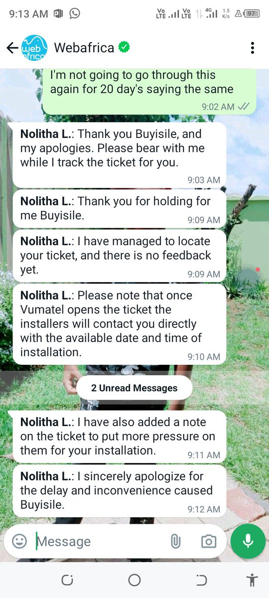 buyisileduda's tweet photo. @vumatel So every day you going to say this to me ,stop with your lies please https://t.co/Bo4zQHSqku