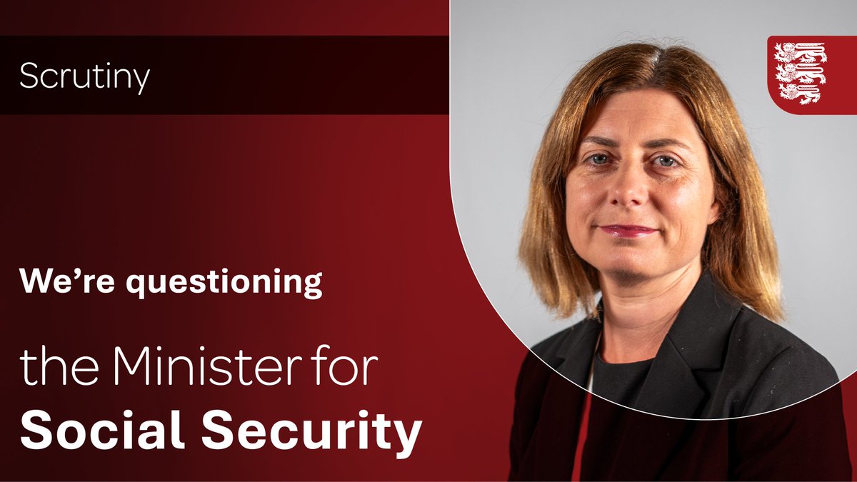 The Health & Social Security Scrutiny Panel will question the Minister for Social Security, Deputy @lyndsayfeltham, in a Quarterly Public Hearing from 9.30am on topics including: • Discrimination Law • Ageing demographic • Minimum and Living Wage ▶️ bit.ly/3wATARg