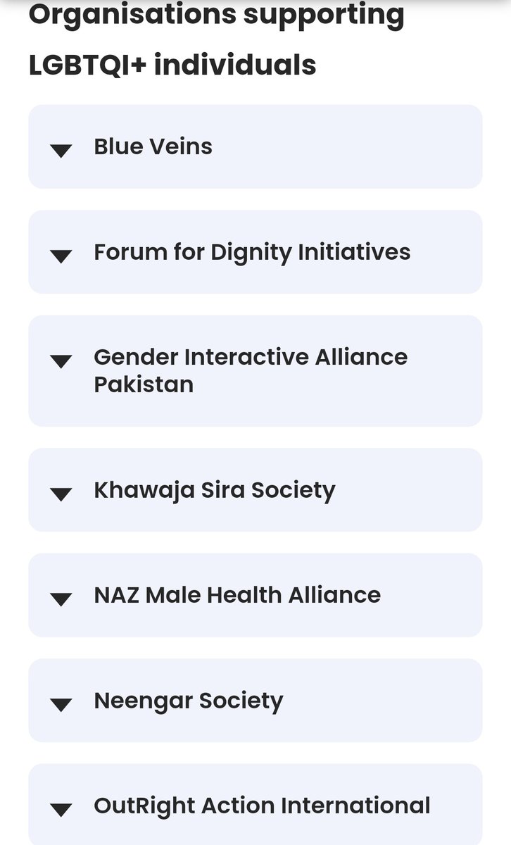 So many organizations & NGOs are working for inclusivity of homos in Pakistan,most of them work under the garb of HIV prevention programs but when you go in detail, their target audience is MSM, sex workers & trans community.
nacp.gov.pk/whatwedo/commu…

ngobase.org/cswa/PK/VNG.LG…