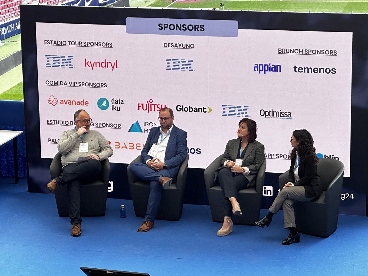 Sabadell Prensa (@sabadellprensa) on Twitter photo #RevolutionBanking24 | Fabiola Nasca de <a href="/BancoSabadell/">Banco Sabadell</a>: “Las soluciones de #IAGenerativa conllevan un riesgo mayor a cualquier otra solución de #IA que se exponga a cliente, pero para mitigar este riesgo existen varias técnicas y estrategias en su implementación”
<a href="/RevBanking/">RevBanking</a> #RevolutionBanking24 | Fabiola Nasca de <a href="/BancoSabadell/">Banco Sabadell</a>: “Las soluciones de #IAGenerativa conllevan un riesgo mayor a cualquier otra solución de #IA que se exponga a cliente, pero para mitigar este riesgo existen varias técnicas y estrategias en su implementación”
<a href="/RevBanking/">RevBanking</a>