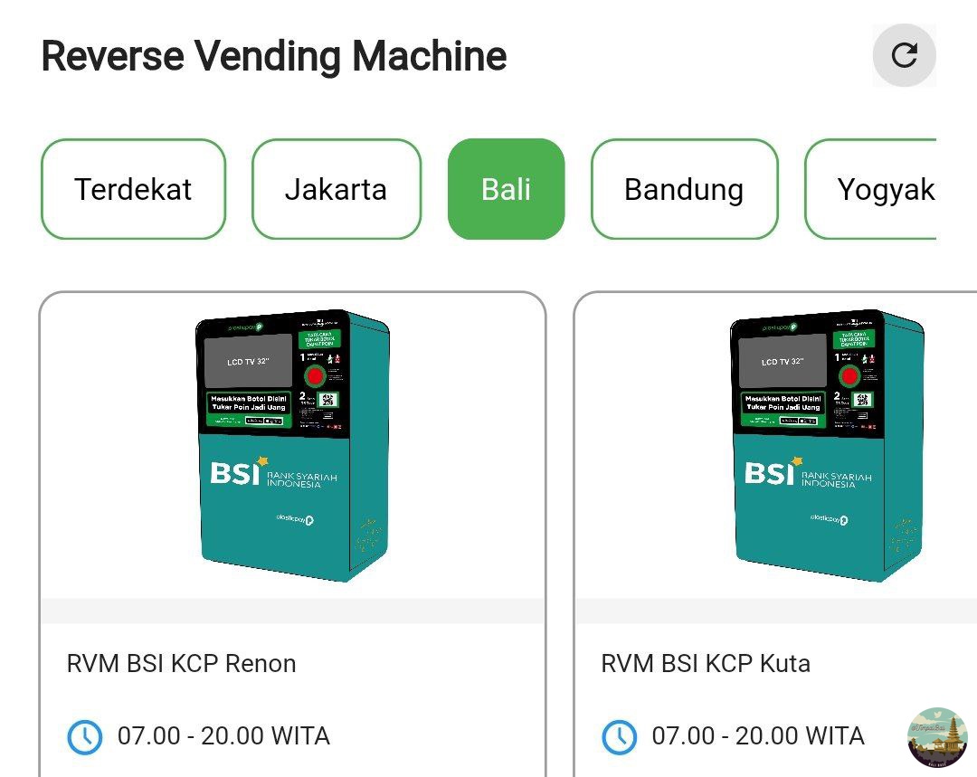 /kle semeton ada yg pernah setor botol bekas kesini gak? Tolong infonya dong emgnya harus punya rekening bsi baru bisa setor ya? Soalnya tadi aku nukar tapi securitynya bilang harus punya rek bsi baru bisa setor botol gitu