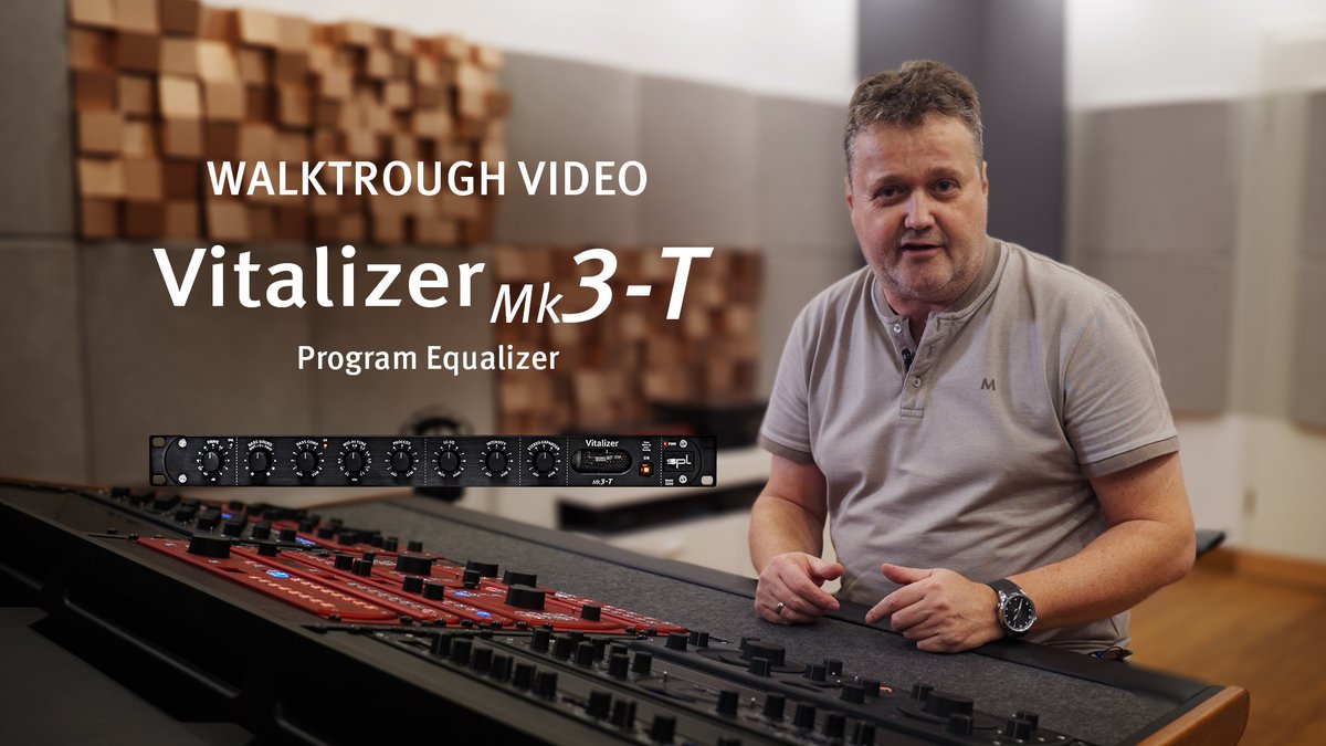 #Video #splVitalizerMk3T 📹
In this video, SPL Managing Partner Hermann Gier walks you through the SPL Vitalizer Mk3-T🎶

Watch the video on the SPL Channel One Mk3 product page on our website 👉 spl.audio/en/spl-produkt…