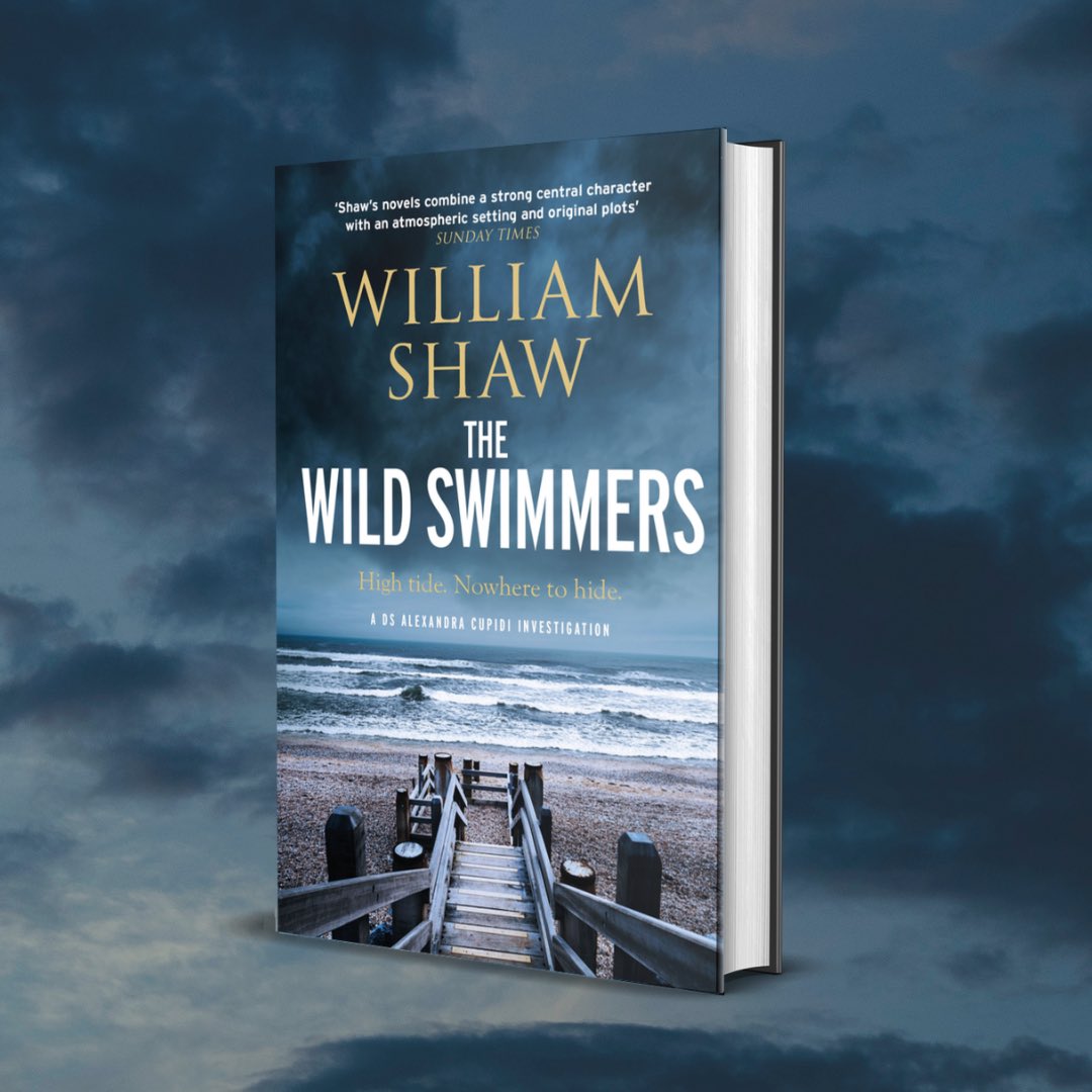 New book out next week. Alex Cupidi is back back back. If you'd like a special signed and dedicated copy please order it from local bookshop @CityBooksinHove at bit.ly/wildswimmers