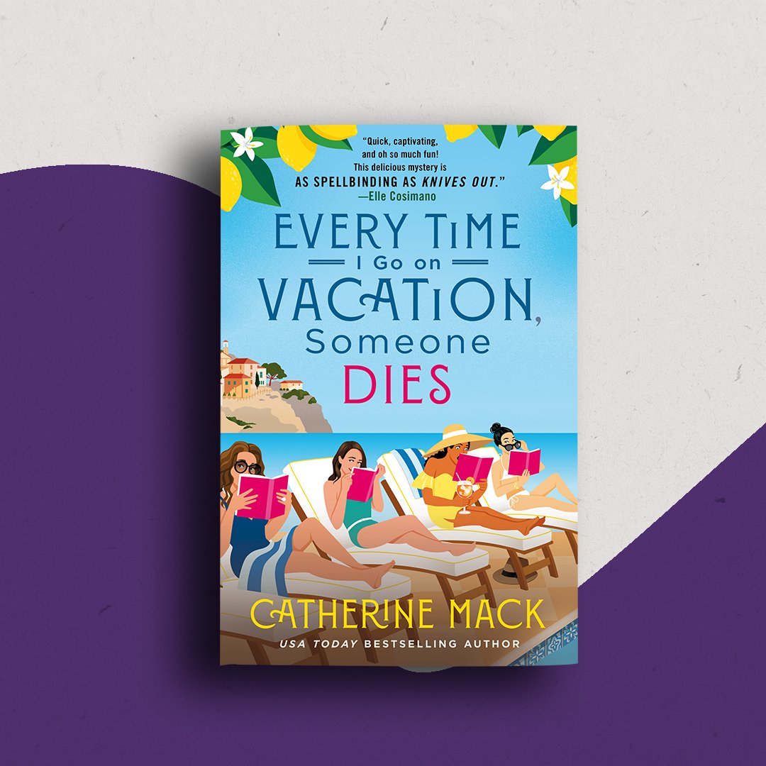 The first in an irresistible new series, EVERY TIME I GO ON VACATION, SOMEONE DIES is The White Lotus meets Only Murders in the Building and is destined to be the hit of the summer.