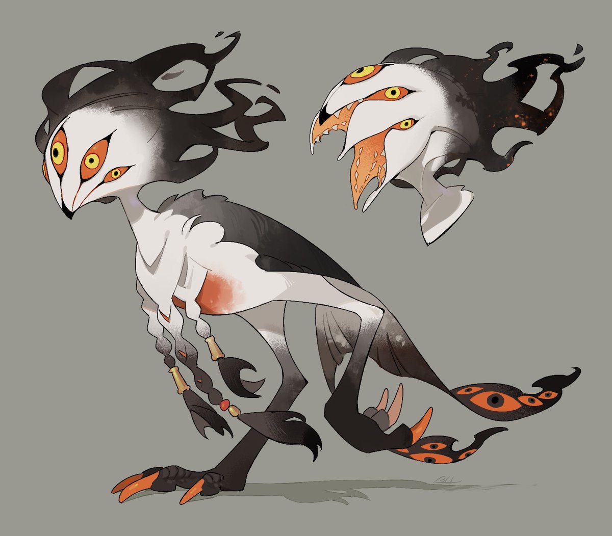 oc
#鳥 #人外