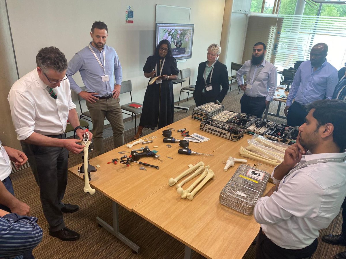 NottsHipKnee's tweet image. Thank you so much to @JNJMedTechUKI @DePuySynthes for running a fantastic Nottingham Revision Knee Course over the last 2 days. And also to @Proximie for a really successful live revision case broadcast from @nottmhospitals. Already looking forward to next year!

@orthodoc_berber