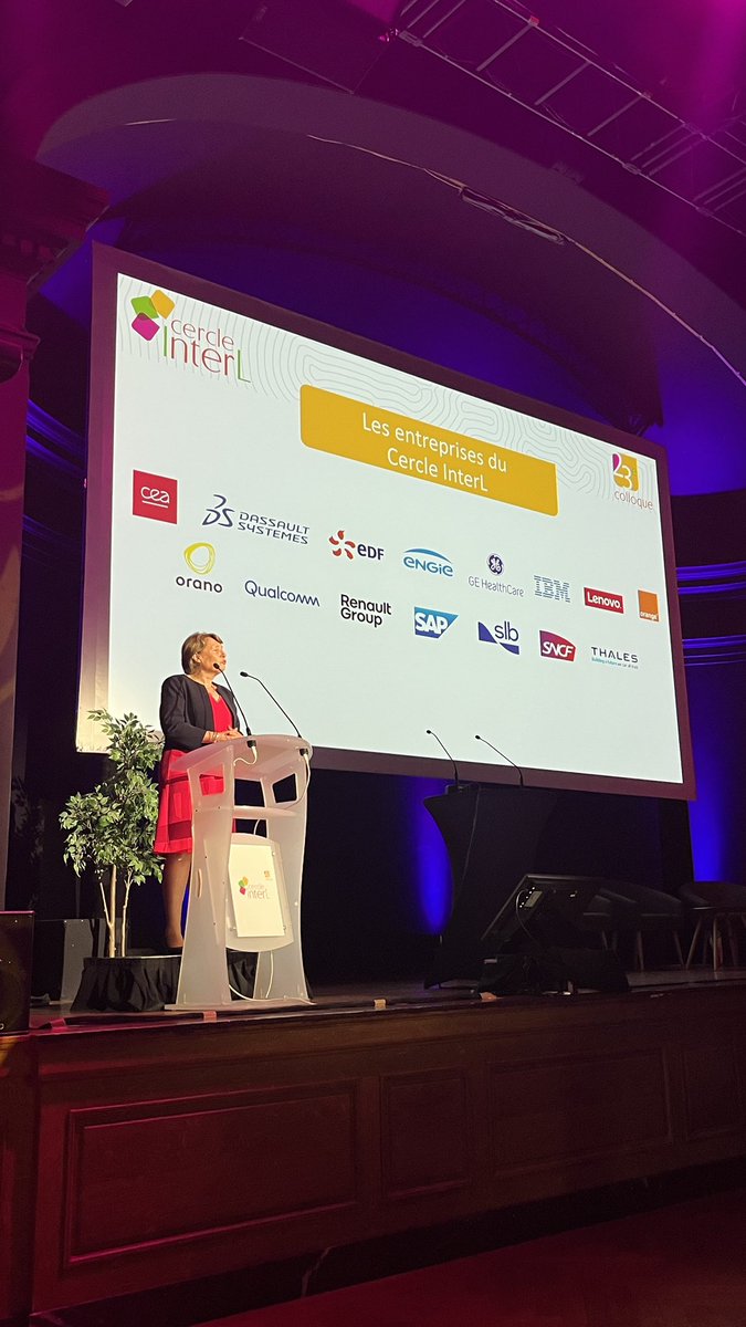 Merci à toutes nos entreprises partenaires pour leur participation au colloque ! 🙌🏼 @CEA_france @dassault3DS @EDFOfficiel @ENGIEproFR @GEHealthCare @IBM_France @lenovofr @orange_france @Orano_euoffice @renaultgroup @qualcomm_EU @SAPFrance @GroupeSNCF @thalesgroup #InterL24