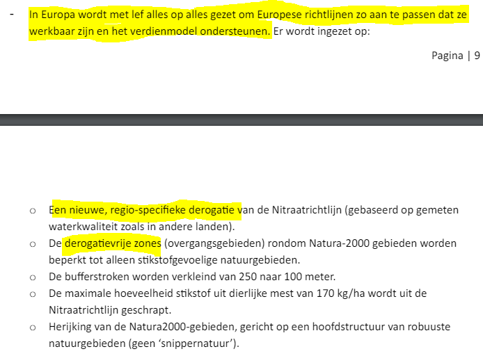 Dit is ook, eh... bijzonder. 'Nederland gaat in Brussel pleiten voor uitzondering mestregels!' 💡 Zullen we team Hoop-Lef-Trots verklappen dat Nederland dat al tig keer heeft gedáán? 🤦‍♂️