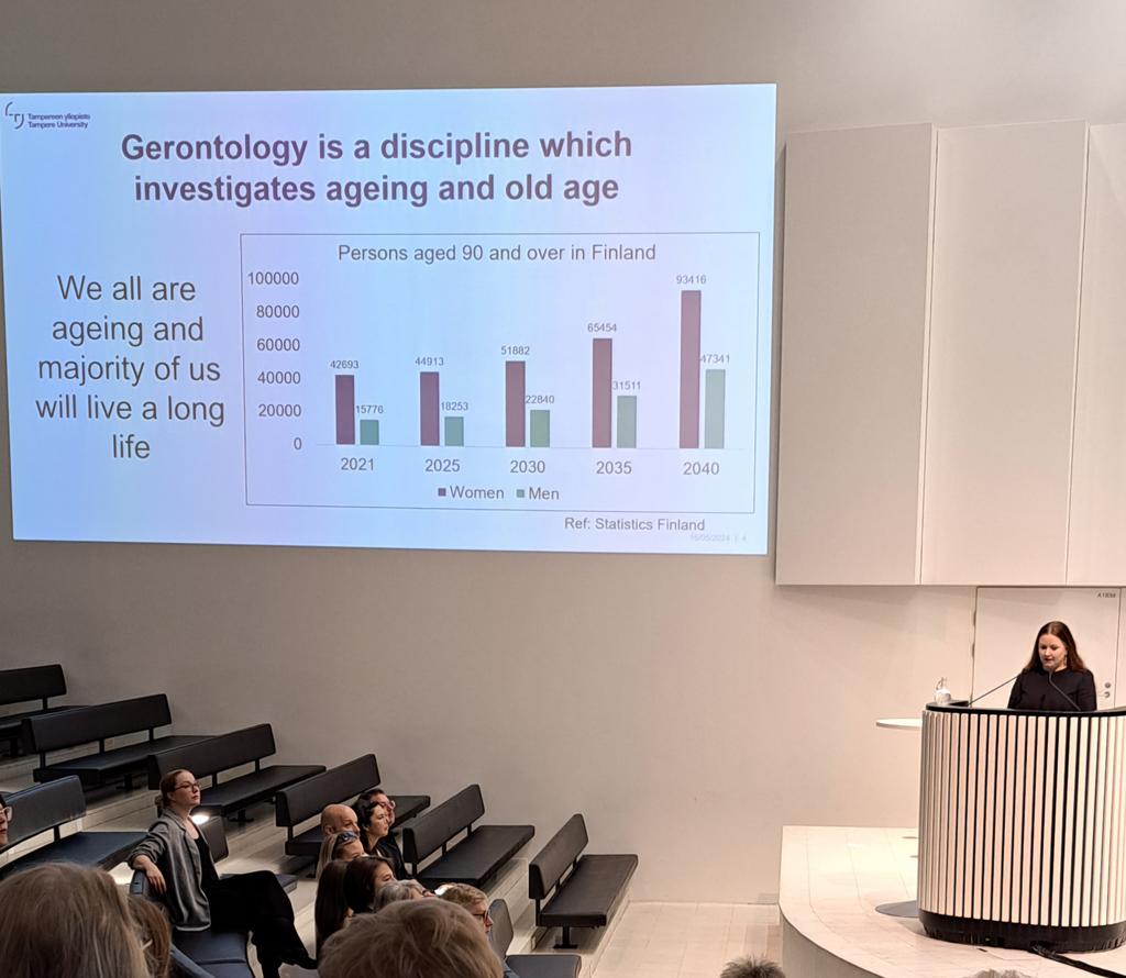 Katja Kokko (@katjakokkofi) on Twitter photo Ilo osallistua @TampereUniSOC ja <a href="/gerec_fi/">GEREC</a> gerontologian professori <a href="/KulmalaJenni/">Jenni Kulmala</a> juhlaluennolle, joka käsitteli hyvän vanhuuden avaimia. Mukana menossa @ElinaSillanpaa, <a href="/vonbonsdorffx2/">Mikaela and Monika von Bonsdorff</a>, @RantakokkoMerja & <a href="/innalisko/">Inna Lisko</a>. Ilo osallistua @TampereUniSOC ja <a href="/gerec_fi/">GEREC</a> gerontologian professori <a href="/KulmalaJenni/">Jenni Kulmala</a> juhlaluennolle, joka käsitteli hyvän vanhuuden avaimia. Mukana menossa @ElinaSillanpaa, <a href="/vonbonsdorffx2/">Mikaela and Monika von Bonsdorff</a>, @RantakokkoMerja & <a href="/innalisko/">Inna Lisko</a>.