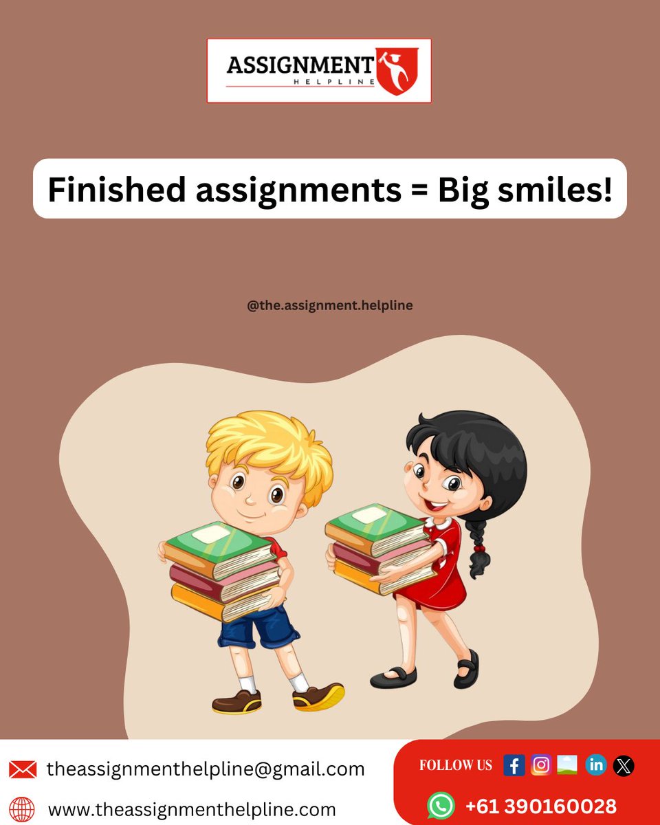 _the_assignment's tweet image. That feeling when you conquer your assignments! 🌟 It&apos;s not always easy, but with determination and support, you can overcome any academic hurdle. #AssignmentCompleted #StudySuccess #ChinaStudents
👉Get Instant Help! wa.me/+61390160028
#chinauniversity #assignmenthelper