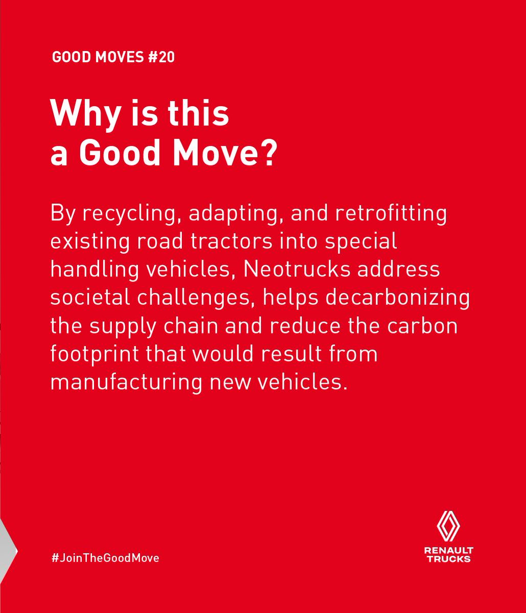 [Good Moves #20] New solutions for industrial mobility 🚛 Find out how we plan to do our part 👉 lnkd.in/eYcnTVcJ #JoinTheGoodMove