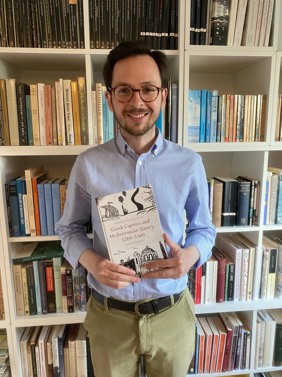 Hard copies of 'Greek Captives and Mediterranean Slavery' with @EdinburghUP are now starting to arrive – order it via the link below or find it online in open access soon.