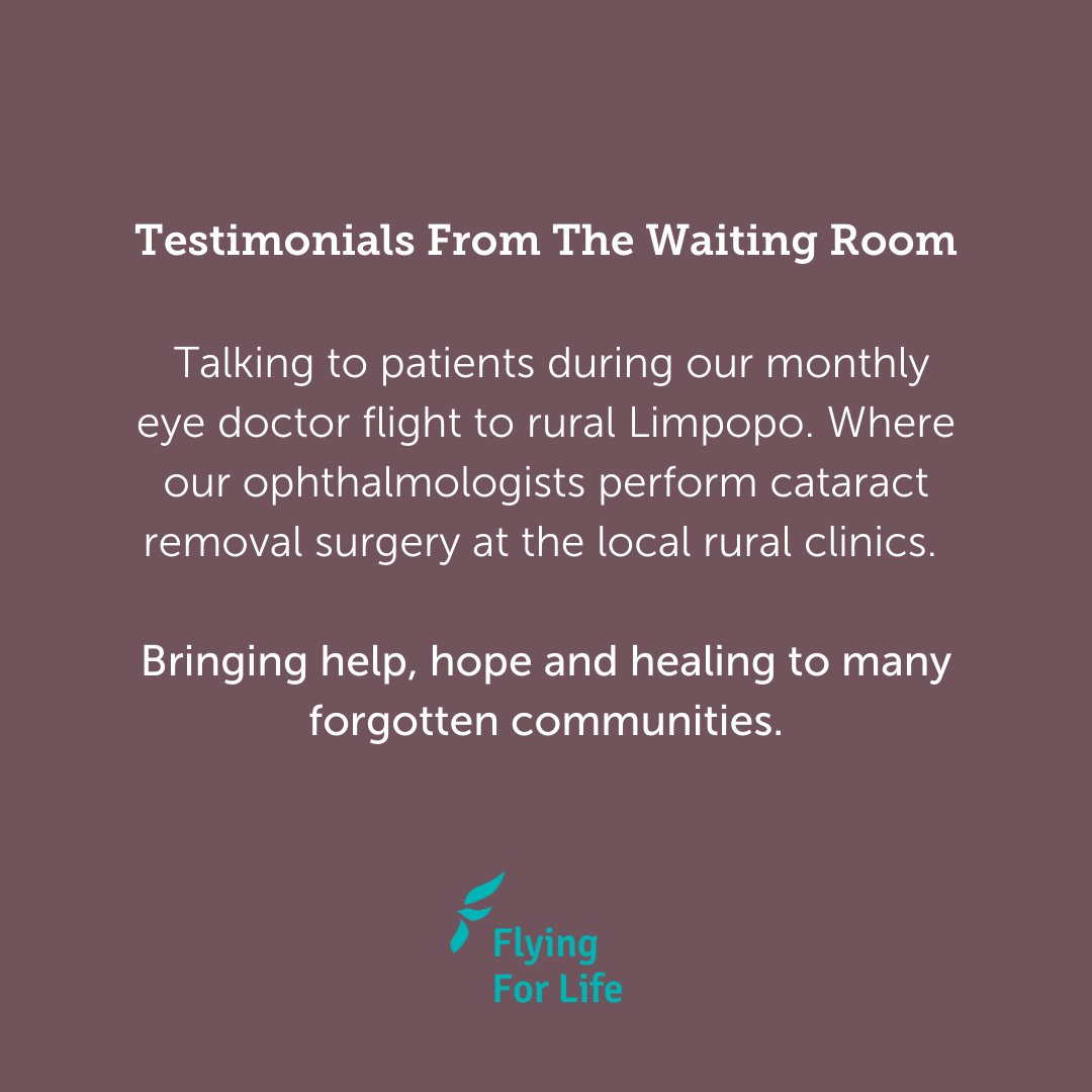 FlyingforLife1's tweet image. Stories from the waiting room... 💌
#FlyingForLife bringing #HelpHopeHealing