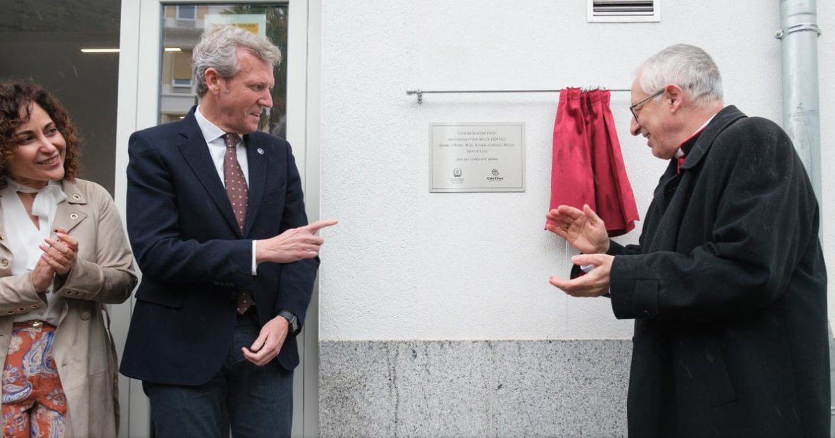 Comenzamos una nueva etapa con la inauguración de nuestra nueva sede en #Lugo
@AlfonsoRuedaGal @ObispoAlfonsoC @DioceseLugo @Xunta @concellodelugo @depulugo