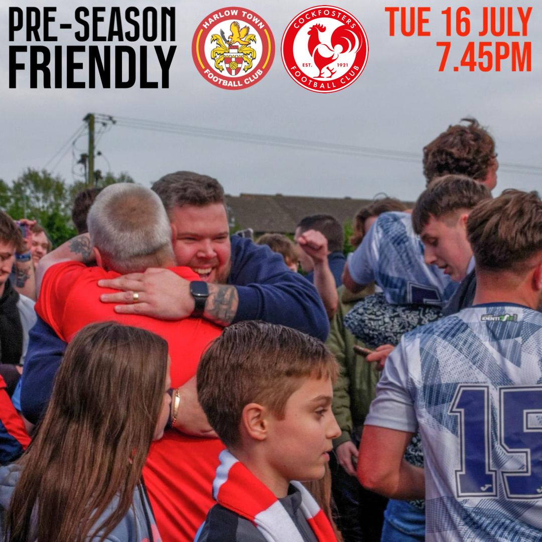 PRE SEASON FRIENDLY CONFIRMED 🚨 • @cockfostersfc (Home) • Tuesday 16th July 2024 • Pardus Wealth Stadium, Harlow CM19 5BE • 7.45PM KICK OFF 📸 Paul Blake #Hawks #PreSeason2024