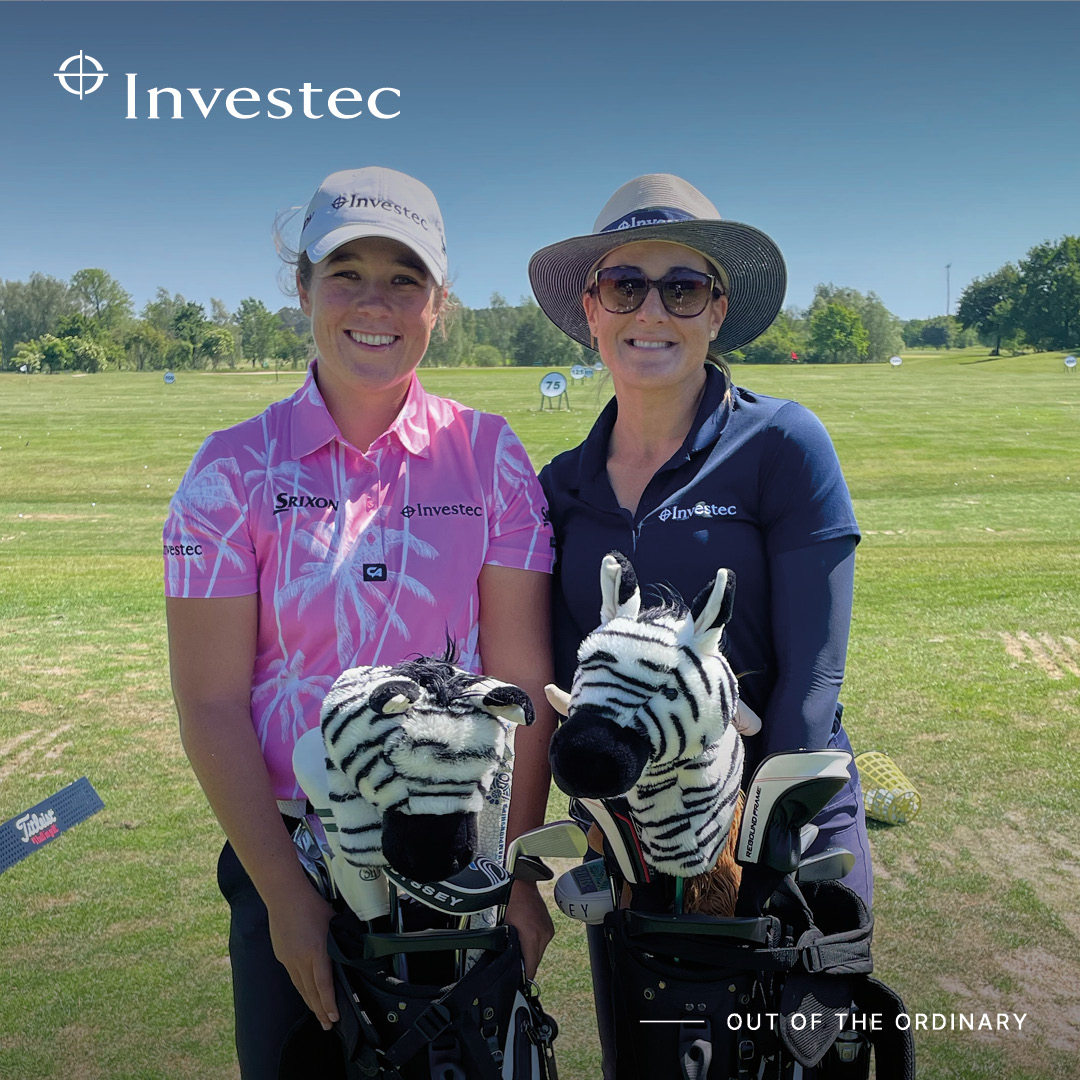 Another exciting week for two of our 🇿🇦 sponsored golfers, @dutoitdan and @Nicole_Garcia72 in 🇩🇪, competing in the #AmundiGermanMasters. Never settle for ordinary. #InvestecGolf #SunshineLadiesTour #RaiseOurGame