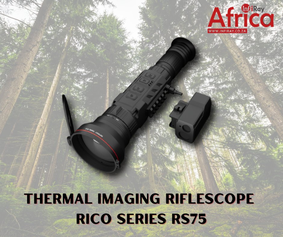Introducing Rico RS75 from InfiRay Africa!  

Includes RICO LRF for ±1m accuracy up to 1000m. Never miss a beat on your hunt!

#infiray #thermalimaging #thermalscope #rangefinder #thermalrangefinder #infirayoutdoor #thermalhunt #laserrangefinder #nightvisionscope #infirayafrica