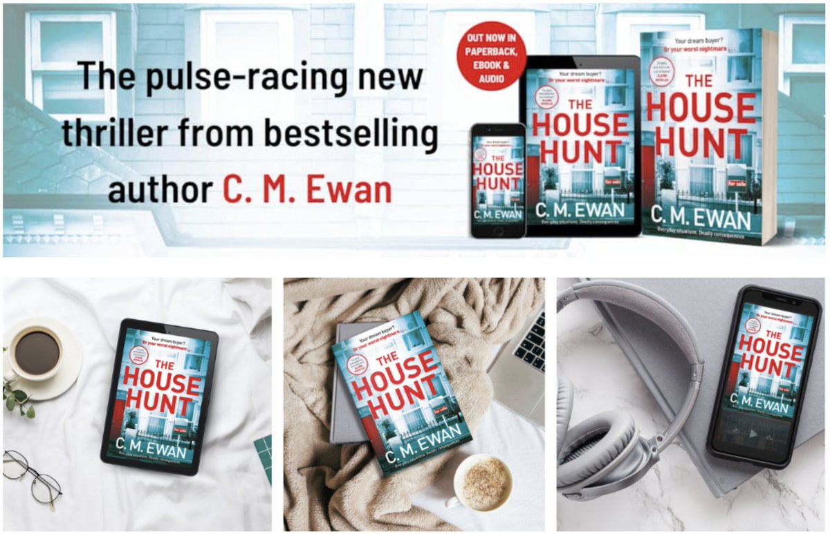 Only one week to go until THE HOUSE HUNT is published in paperback 🏡🏡🏡 amazon.co.uk/House-Hunt-hea…