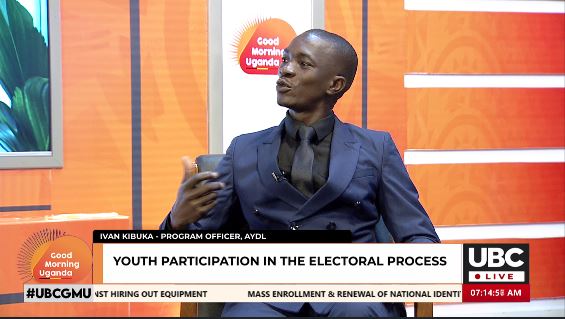 Elections is not only about your candidate winning, it's about full participation in the electoral process and exercising your rights. Ivan Kibuka Programs Officer @AYDLinkUg . @ubctvuganda @NIRA_Ug @UgandaEC #CivicRightsandDuties