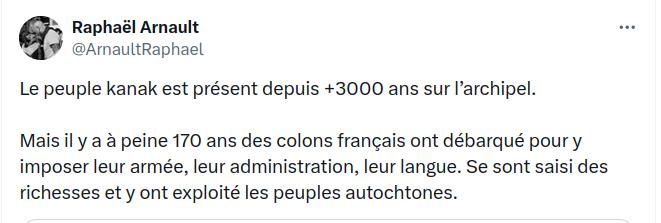 La gauche en Europe : 'Vive la diversité ! Plus d'immigration ! Il n'y a pas de peuple de souche'.

La gauche ailleurs : 'Non au Grand Remplacement  ! Remigration pour les allogènes ! Vive le peuple de souche !'

#NouvelleCalédonie #Kanaks #Nouméa