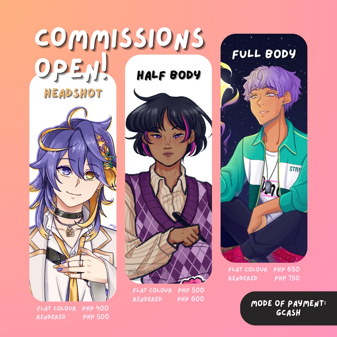 miyucipher's tweet image. (RTs appreciated!!)
👑 C◊MMISSIONS OPEN !!
👑 ciphercommissions.carrd.co
PH only for now but my c◊mms are open !! DM me if interested ^^
#commissionsopen #commission #artph
