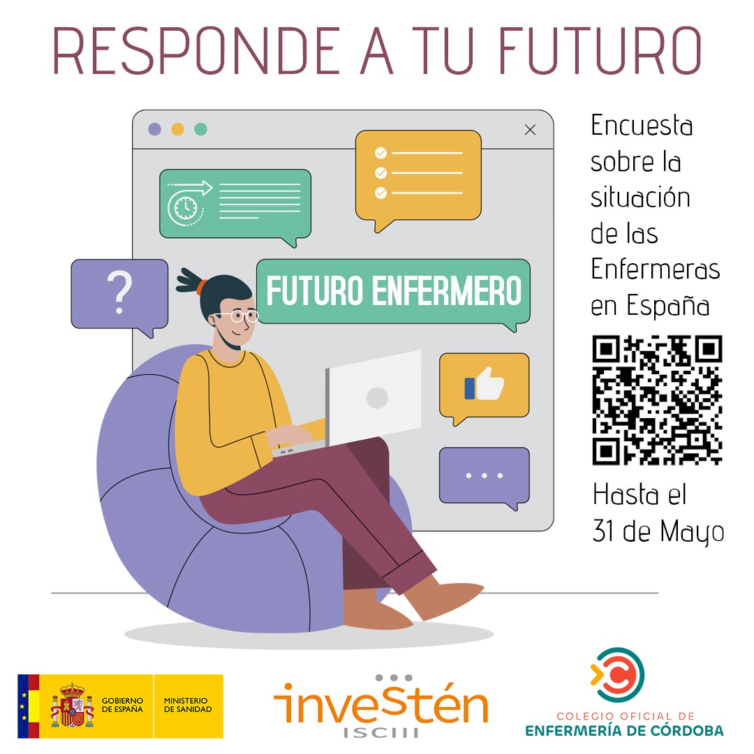 COECordoba's tweet photo. 📢‼️ Desde el @COECordoba animamos a todas las enfermeras a participar en esta encuesta impulsada por el @sanidadgob sobre la situación de la profesión. Tu participación es voluntaria, pero MUY NECESARIA para conocer las necesidades de nuestro colectivo. https://t.co/FO1BiKWsJl https://t.co/eEk7KMYHZL