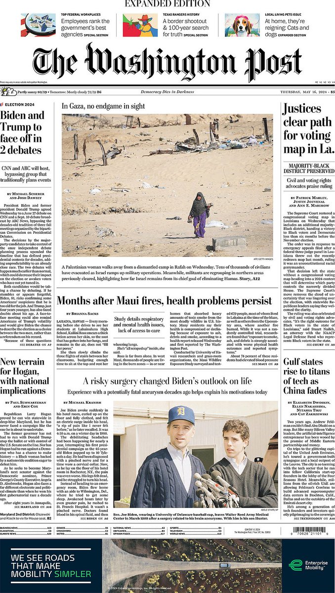 🇺🇸 Months After Maui Fires, Health Problems Persist ▫Report details respiratory ailments, mental health conditions & lack of access to medical care following the deadly Lahaina fire in August ▫@bri_sacks ▫is.gd/qYTm8k 👈 #frontpagestoday #USA @washingtonpost 🇺🇸