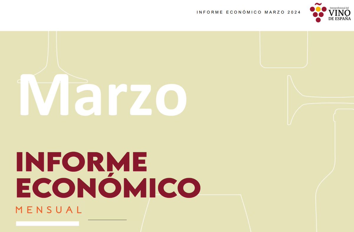 📊🍷 OIVE - Nuevo Informe Económico INFOVI con datos a marzo de 2024 + INFOGRAFÍAS. 👉 t.ly/WkcSk #Informes_VINO #bodegas