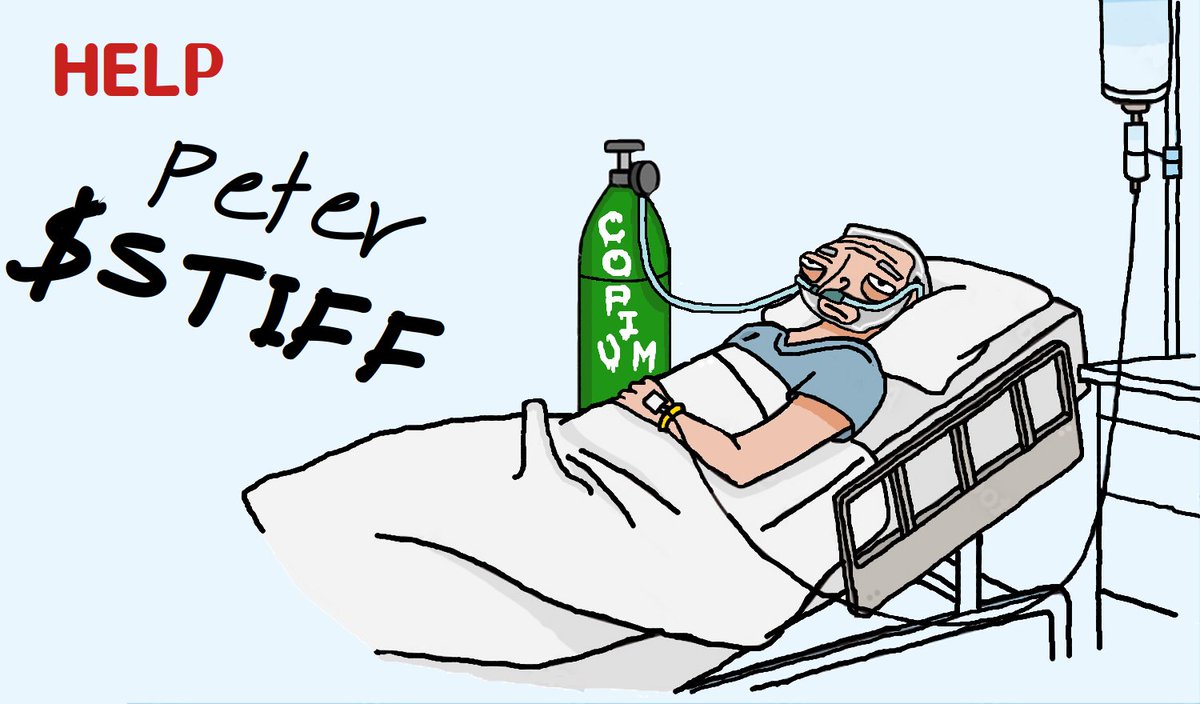 Current state after yesterday's #Bitcoin run?
COPING HARD

Peter $STIFF on life support