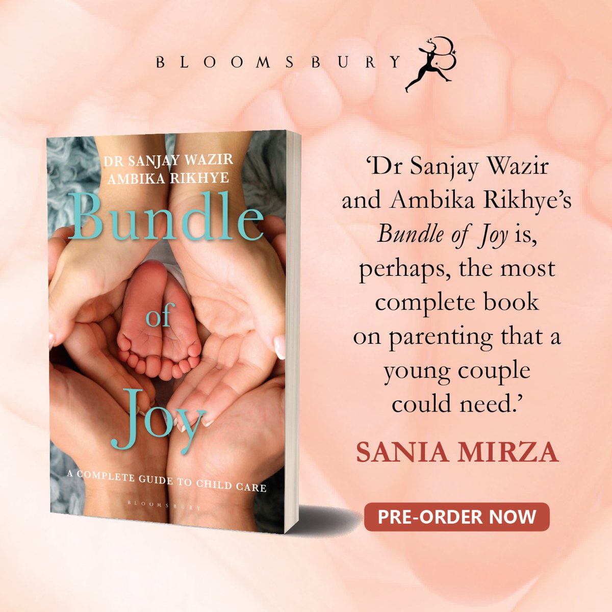BloomsburyIndia's tweet photo. #BundleOfJoy is an indispensable companion on your journey to parenthood. 

Pre-order your copy, here:
https://t.co/UYQY69fHAm https://t.co/Hapl9ImZ6P