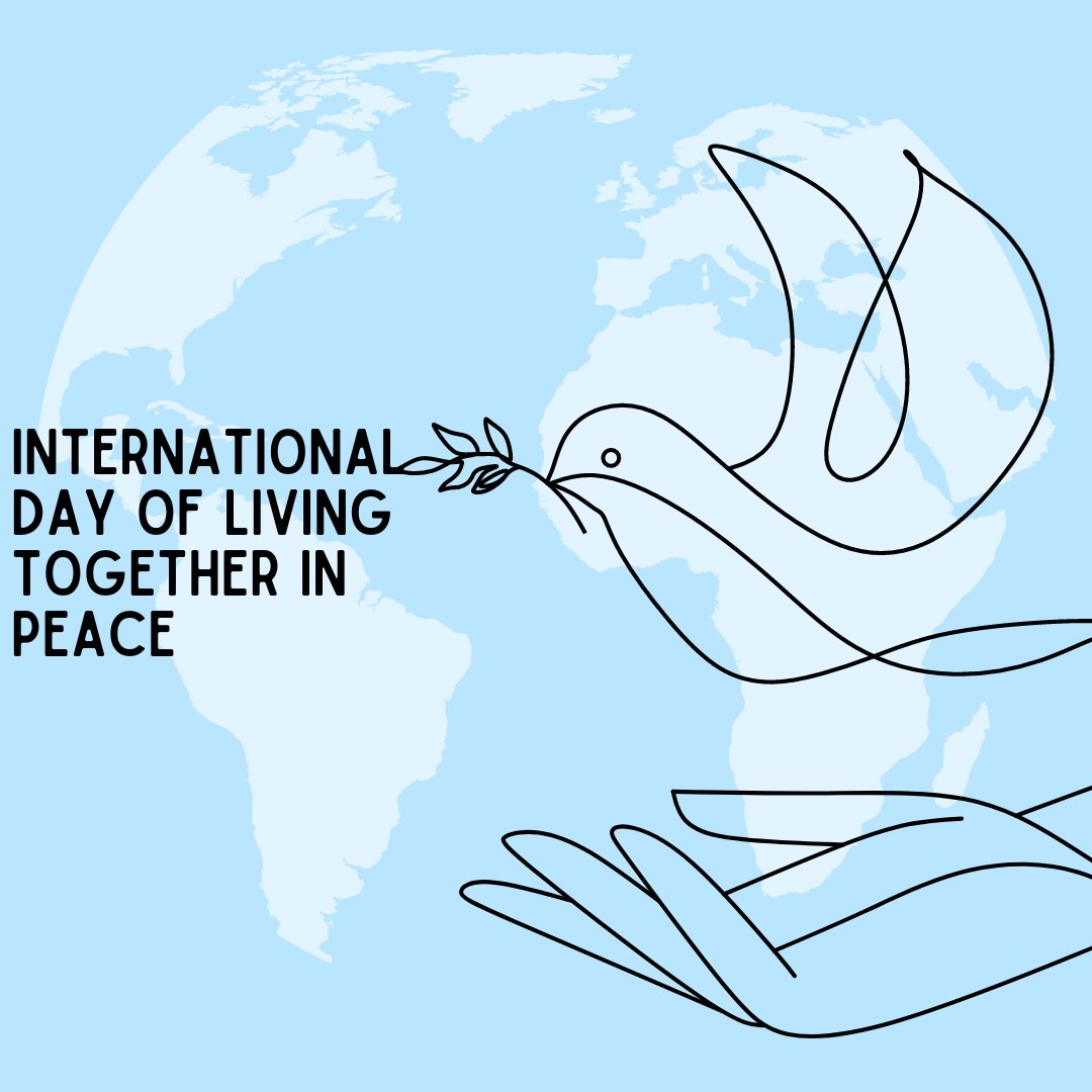 #PCRCBiH stands in solidarity with global efforts on the Intl. Day of #LivingTogetherinPeace, promoting dialogue, empathy & mutual respect. Let's resolve conflicts through understanding & cooperation, fostering a culture of peace for present & future generations. #PeaceDay