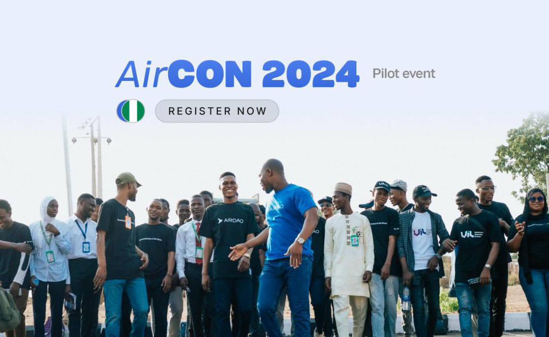 Let meet at the AirDao conference at Civic Centre, Lagos, Nigeria, on May 23-24. Something big Coming #AirCON2024