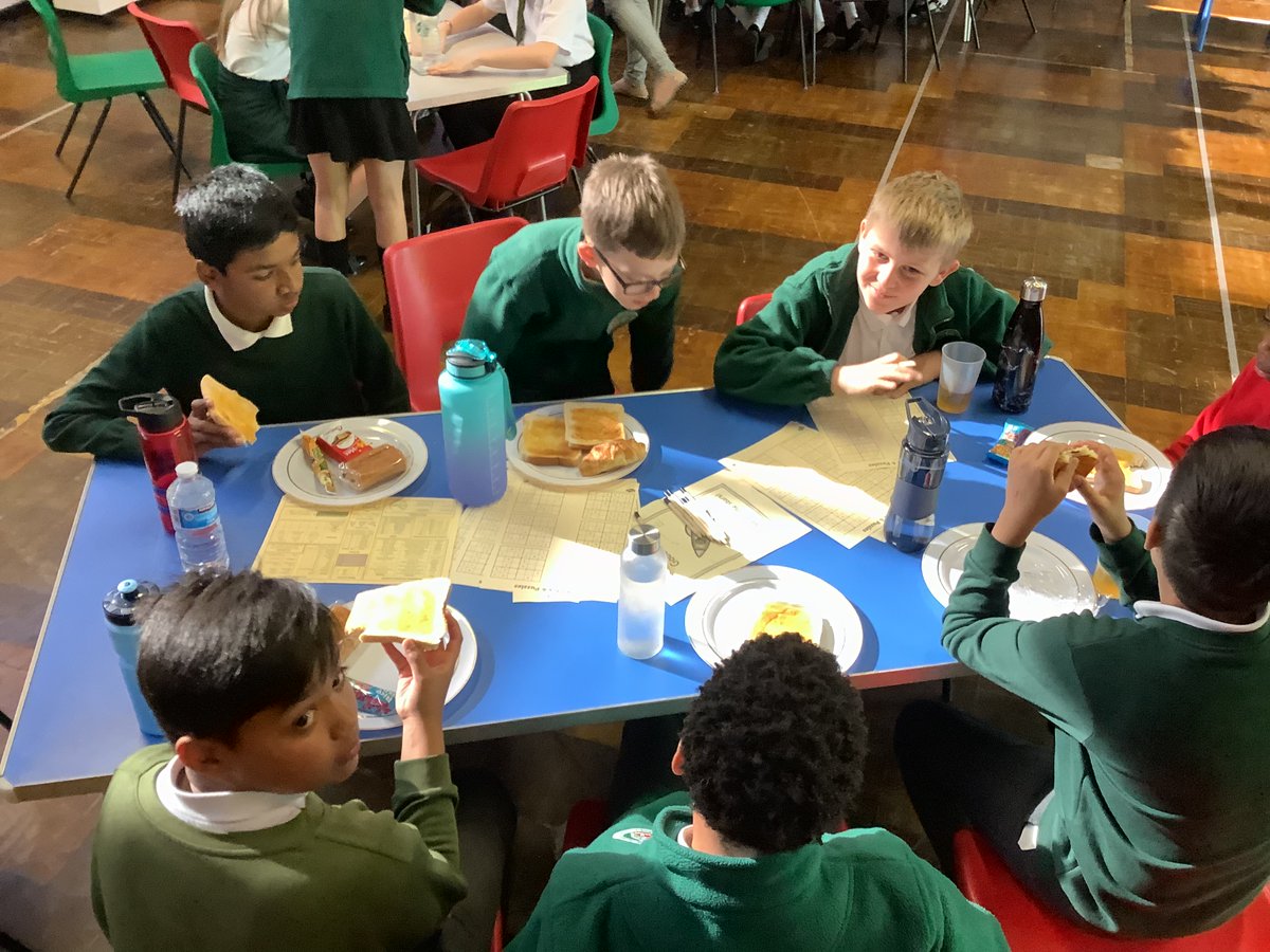 _MissBurke_'s tweet photo. Our Y6 superheroes are tucking into their final SATs breakfast this morning @stjosephstbede. We are so incredibly proud of them ! #DreamBelieveAchieve ✨ https://t.co/tkbGxFXGZs