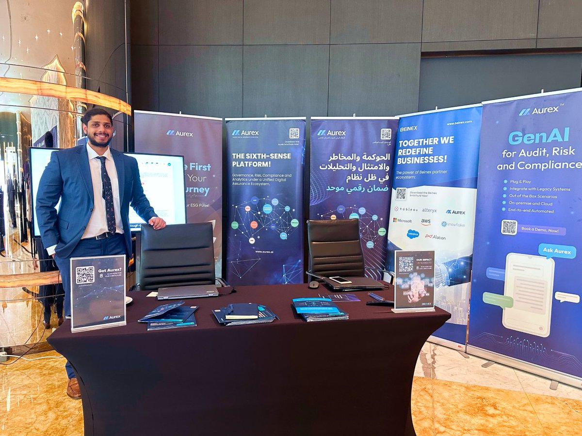 AurexInc's tweet photo. As the #AuditSummit 2024 enters its last day, https://t.co/jtjzK6Vxse is immensely grateful and delighted to conclude our journey at the event with a wealth of knowledge on #agility in #auditing. Learn more: https://t.co/A0k1M72mIJ
#aurex #internalaudit #summit2024 https://t.co/Ktl0UezksT