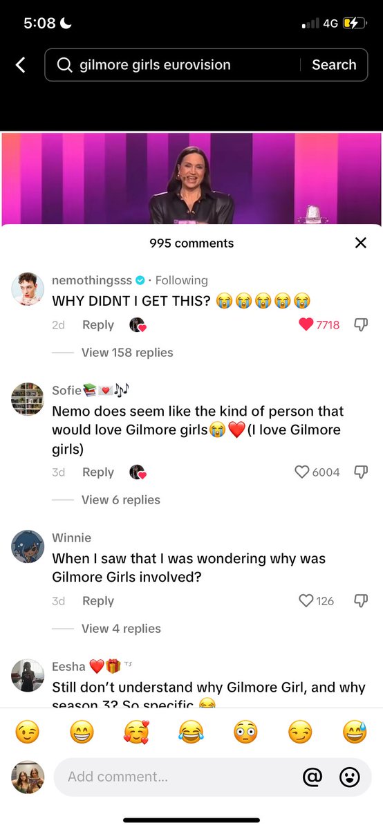nemo didn’t even get the gilmore girls dvd. all the ebu does is lie