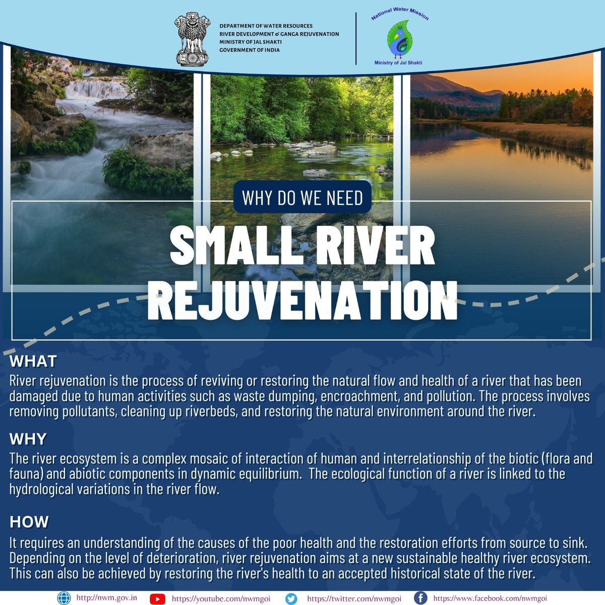 Rejuvenating small rivers , create big impacts by revitalizing our ecosystem 💦🌊🌳

#JSACTR2024 
#Riverrejuvenation