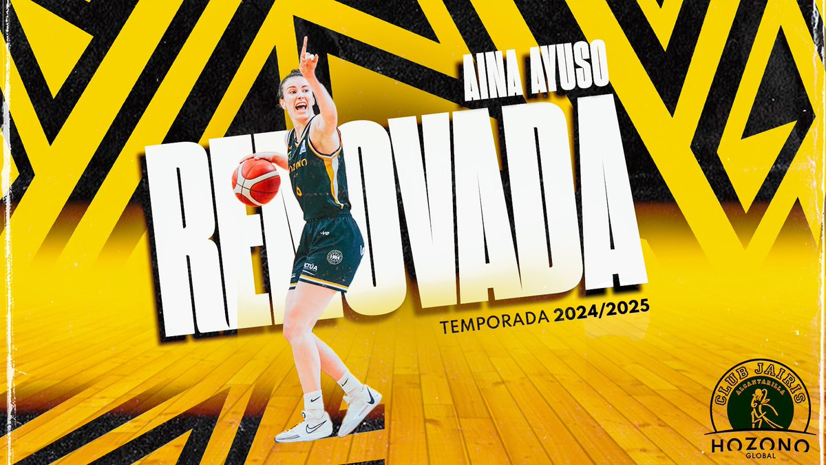 🚨ÚLTIMA HORA: Aina Ayuso renueva con @CBJairis y seguirá jugando la próxima temporada en Alcantarilla

#LFEndesa