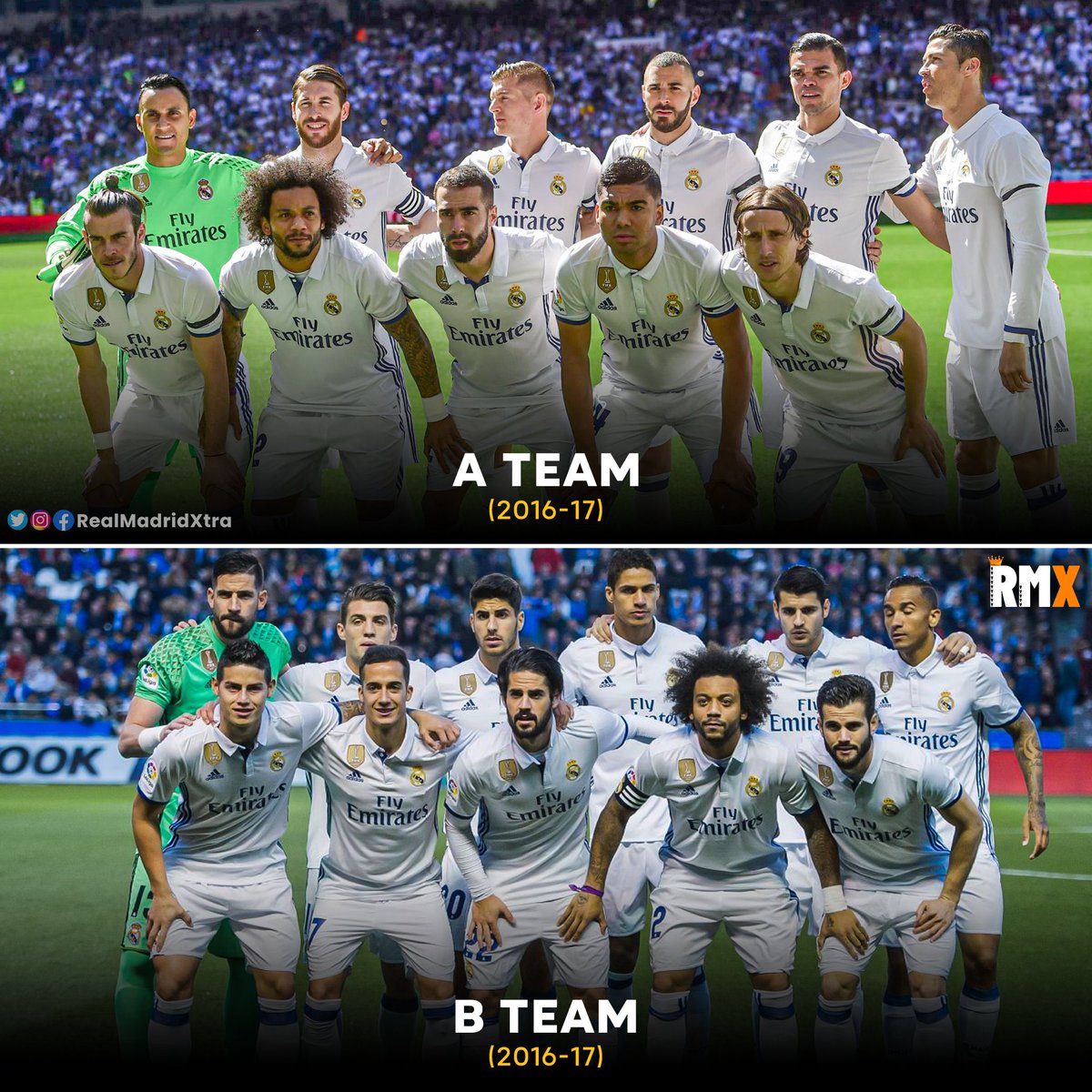 🤔 Tahukah kamu? Kalau sepanjang musim 2023/24 ini Real Madrid telah mencapai 93 poin (29W 6D 1L) di LaLiga. Pencapaian ini juga menyamakan perolehan poin yang diraih oleh skuat asuhan Zidane pada musim 2016/17, ketika Los Blancos finis dengan 93 poin (29W 6D 3L). Musim ini