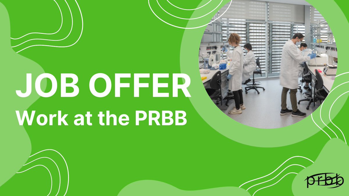Looking for an exciting career opportunity? Join the #PRBBcommunity and make your career shine in a unique environment. 🧪✨ #PRBBjoboffer #BiomedicalInformatics #SystemsBiology #GeneRegulation #Epigenetics #DevelopmentalBiology Check out our #joboffers 👉prbb.org/life-prbb.php#…
