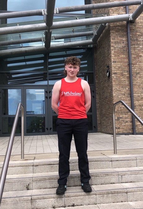 Ciarán Coakley 5th Yr is nearing the completion of his fundraiser for Multiple Sclerosis (MS) Ireland. By Friday May 17th, Ciarán will have run an amazing 260 km for this very worthy cause. Ciarán encourages everyone to join him in Ahamilla on Friday at 8 pm for the final run.