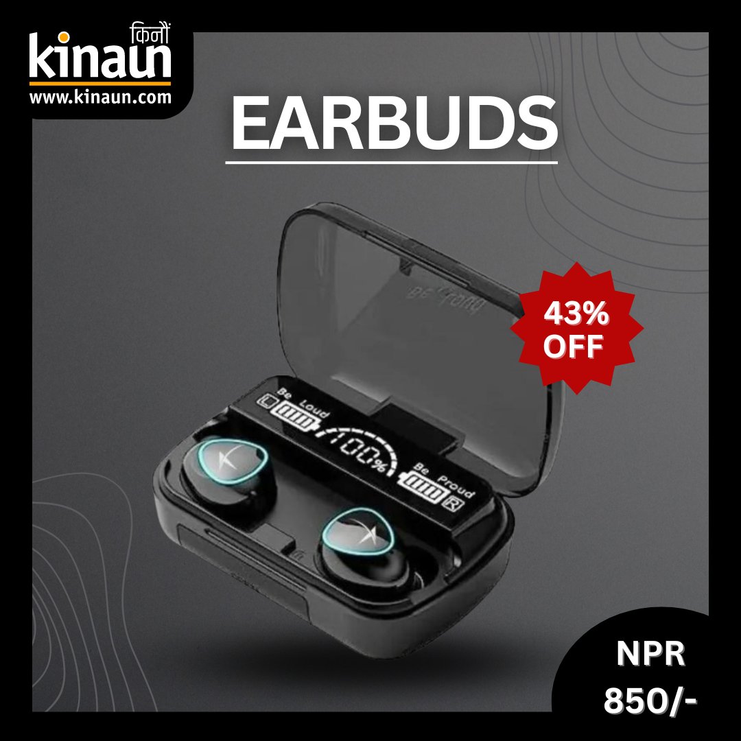 Flat 43% OFF on Earbuds Pro Wireless Gaming Bluetooth For Smart Phones
kinaun.com/product/earbud…

#earbuds #earbudswireless #earphones #wirelessearbuds #WirelessEarphones #BluetoothEarbuds #BluetoothEarbuds #Discount #offer #kinaunshopping #किनौं