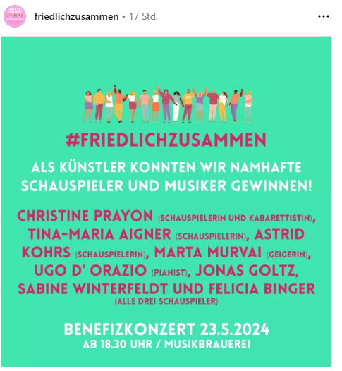 FakeDoctorReal1's tweet photo. Und Sie marschieren wieder:
#FriedlichZusammen angeblich zur Aufarbeitung von #Impfschäden
Dahinter stehen aber:
PostVac Influencerin #FeliciaBinger
beruflichen Querdeppen von #AllesAufDenTisch- Durchseuchungs-Lobby #FIDK / #AtlasInitiative
und vielen "Heilpraktiker" etc. https://t.co/H7Rz9OUGFm