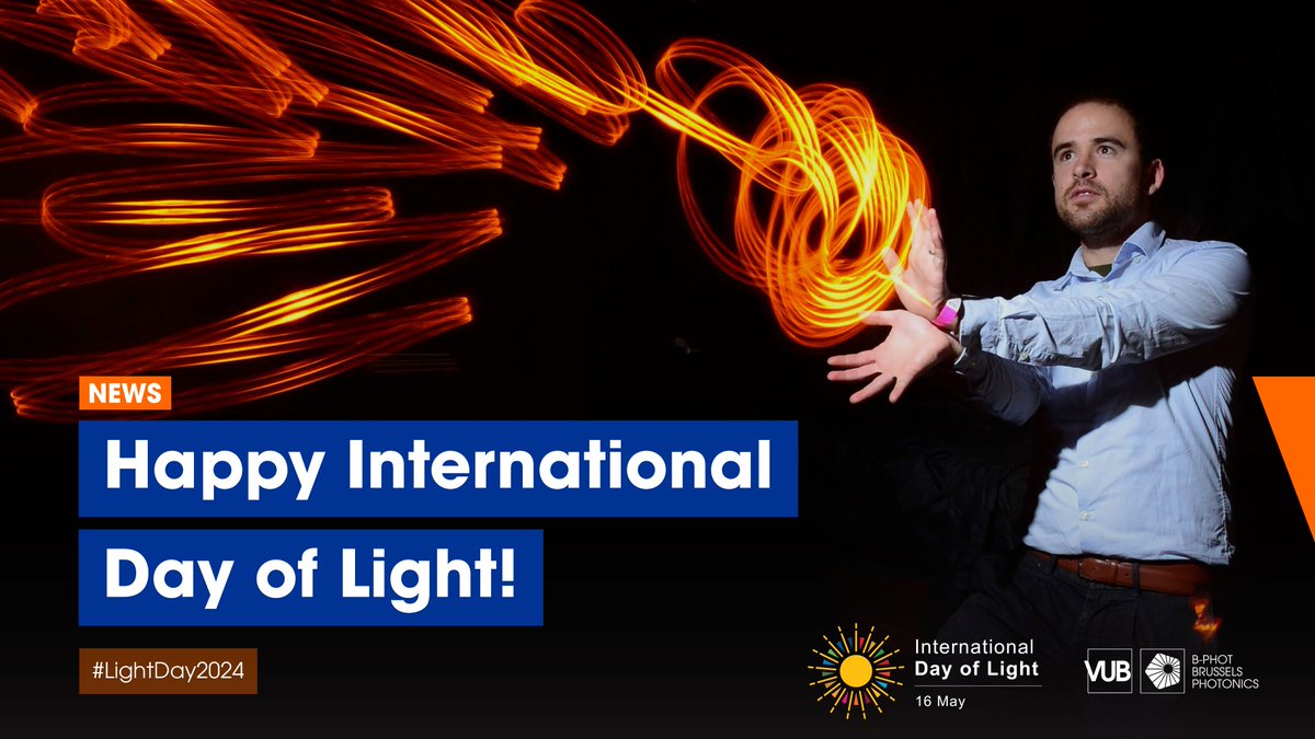 B-PHOT Brussels Photonics (@bphotvub) on Twitter photo Today marks the 7th edition of the <a href="/UNESCO/">UNESCO 🏛️ #Education #Sciences #Culture 🇺🇳</a> #InternationalDayofLight!🌟 Join us as we celebrate the marvels of light science & technology. The power of light illuminates every facet of our lives. 🩻🔋 How will you celebrate?⚡️#LightDay2024 <a href="/IDLofficial/">International Day of Light 16 May</a> Today marks the 7th edition of the <a href="/UNESCO/">UNESCO 🏛️ #Education #Sciences #Culture 🇺🇳</a> #InternationalDayofLight!🌟 Join us as we celebrate the marvels of light science & technology. The power of light illuminates every facet of our lives. 🩻🔋 How will you celebrate?⚡️#LightDay2024 <a href="/IDLofficial/">International Day of Light 16 May</a>