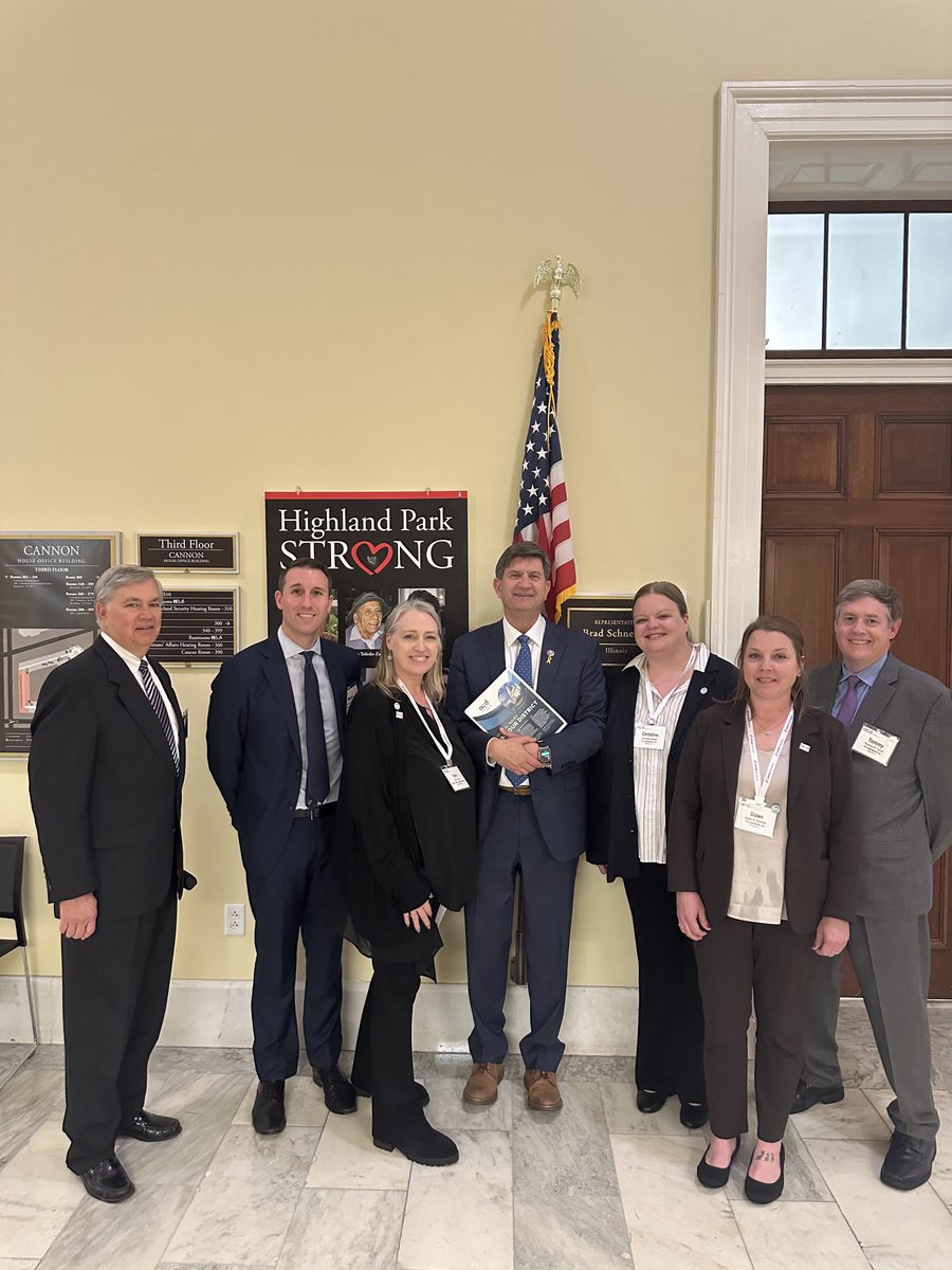 Thanks to ⁦@RepSchneider⁩ & Gil Thompson for a great meeting yesterday during #ACDFlyIn . Appreciate thoughtful conversation about #ReathorizeGSP & your understanding of how safely the #ChemicalDistribution Industry operates. Our economic impact is powerful! #ACDAdvocacy